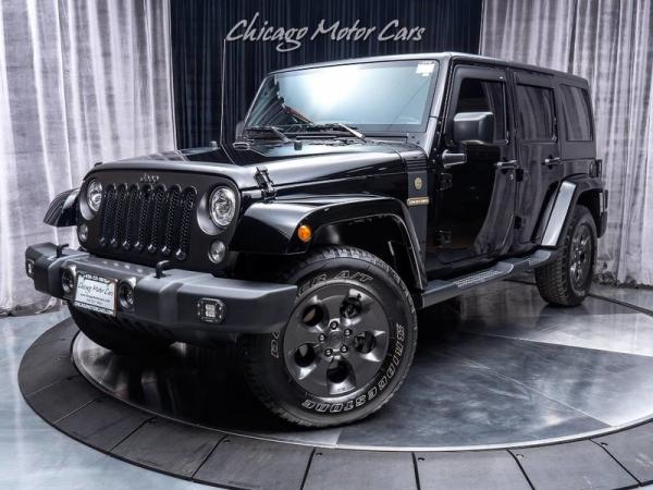 Used 2017 Jeep Wrangler Unlimited Freedom Edition for sale Sold at Chicago Motor Cars in West Chicago IL 60185 2