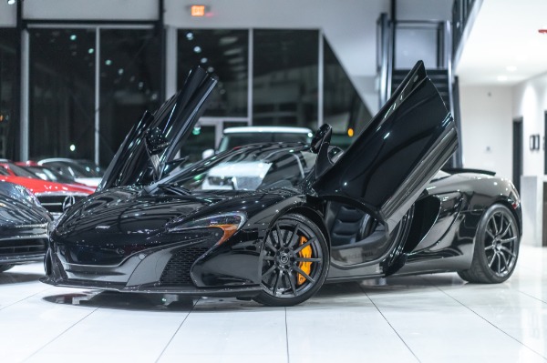 Used 2015 McLaren 650S Spider MSRP $340,425 CARBON FIBER LOADED! for sale Sold at Chicago Motor Cars in West Chicago IL 60185 2