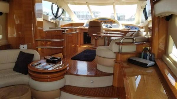 Used 2006 AZIMUT 55 Fly Bridge Doc Holliday for sale Sold at Chicago Motor Cars in West Chicago IL 60185 4