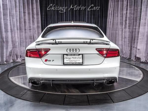 Used 2017 Audi RS 7 Performance Prestige Sedan **MSRP $135,535** for sale Sold at Chicago Motor Cars in West Chicago IL 60185 4