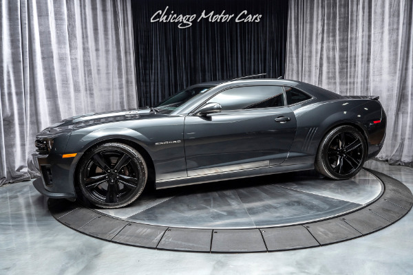 Used 2013 Chevrolet Camaro ZL1 Coupe MSRP $61,200 + UPGRADES! for sale Sold at Chicago Motor Cars in West Chicago IL 60185 1