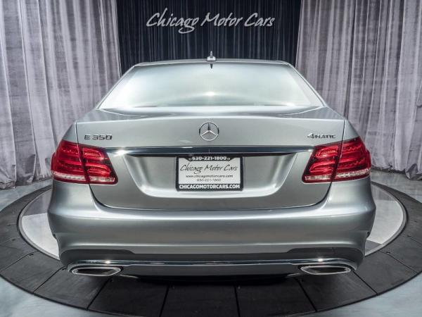 Used 2015 Mercedes-Benz E350 Sport 4MATIC Sedan **PREMIUM PACKAGE** for sale Sold at Chicago Motor Cars in West Chicago IL 60185 4