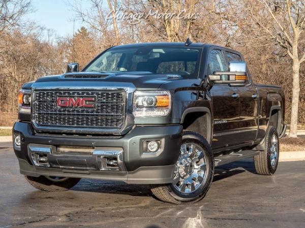 Used 2018 GMC Sierra 2500HD Denali *6.6 Liter Turbo Diesel V8* **MSRP $72,980** for sale Sold at Chicago Motor Cars in West Chicago IL 60185 2