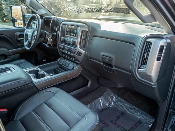 Used 2018 GMC Sierra 2500HD Denali 6 6 Liter Turbo Diesel V8 MSRP 