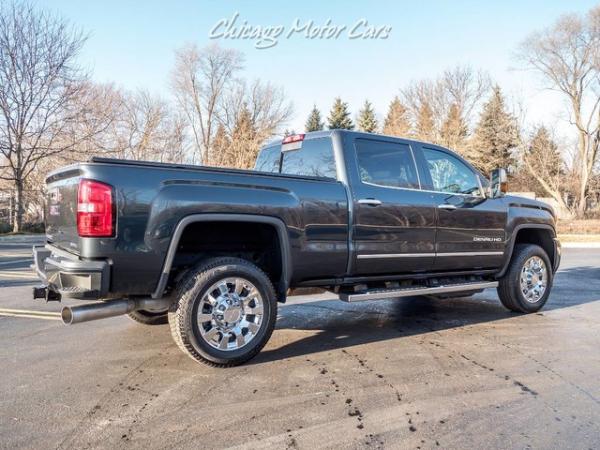 Used 2018 GMC Sierra 2500HD Denali 6 6 Liter Turbo Diesel V8 MSRP