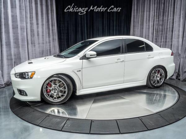 Used 2015 Mitsubishi Lancer Evolution MR 400+ HP Sedan for sale Sold at Chicago Motor Cars in West Chicago IL 60185 1