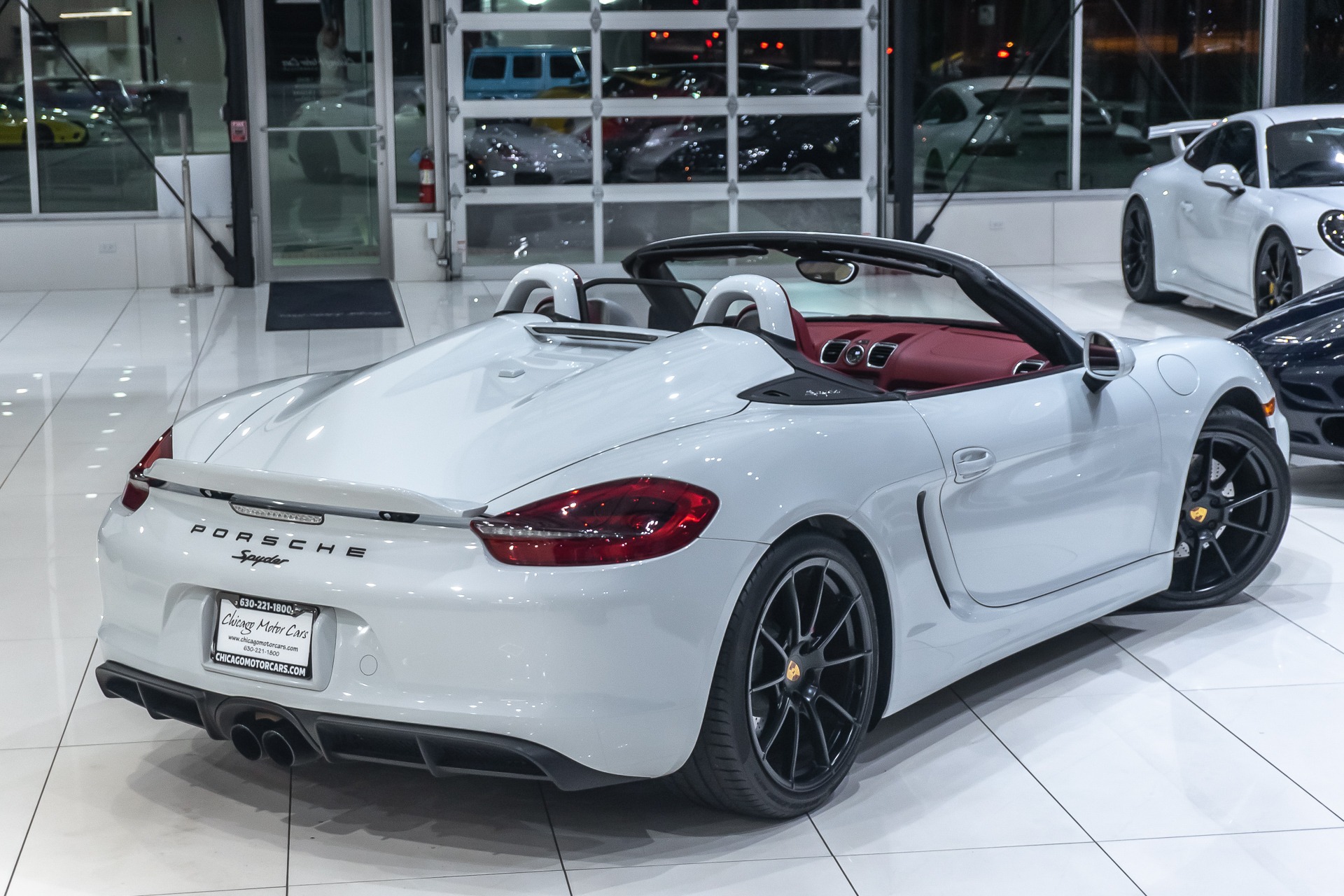 Used-2016-Porsche-Boxster-Spyder-RARE-Only-4900-Miles-Manual-Transmission-375HP