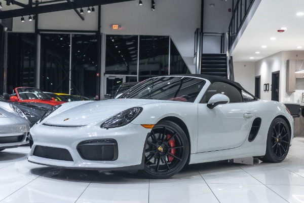 Used-2016-Porsche-Boxster-Spyder-RARE-Only-4900-Miles-Manual-Transmission-375HP