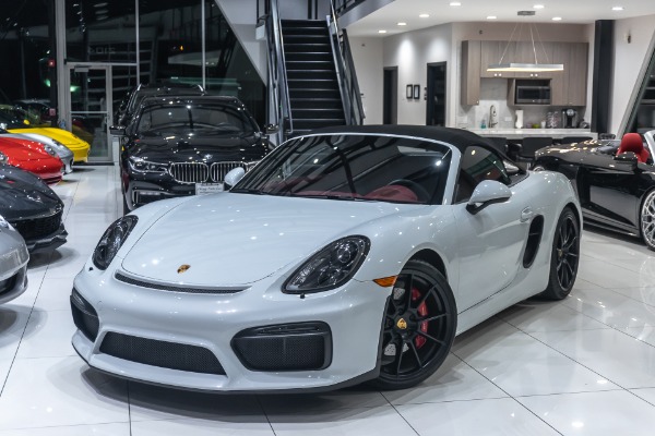 Used-2016-Porsche-Boxster-Spyder-RARE-Only-4900-Miles-Manual-Transmission-375HP