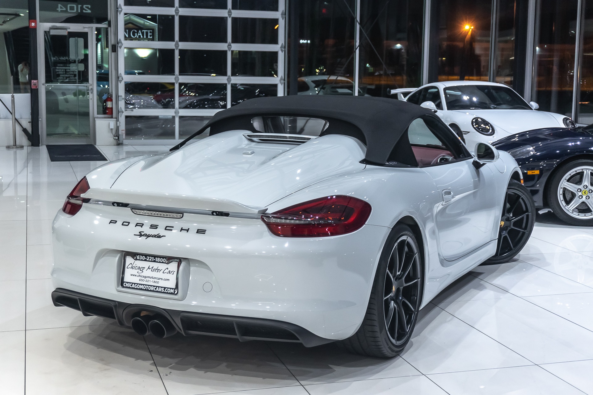 Used-2016-Porsche-Boxster-Spyder-RARE-Only-4900-Miles-Manual-Transmission-375HP