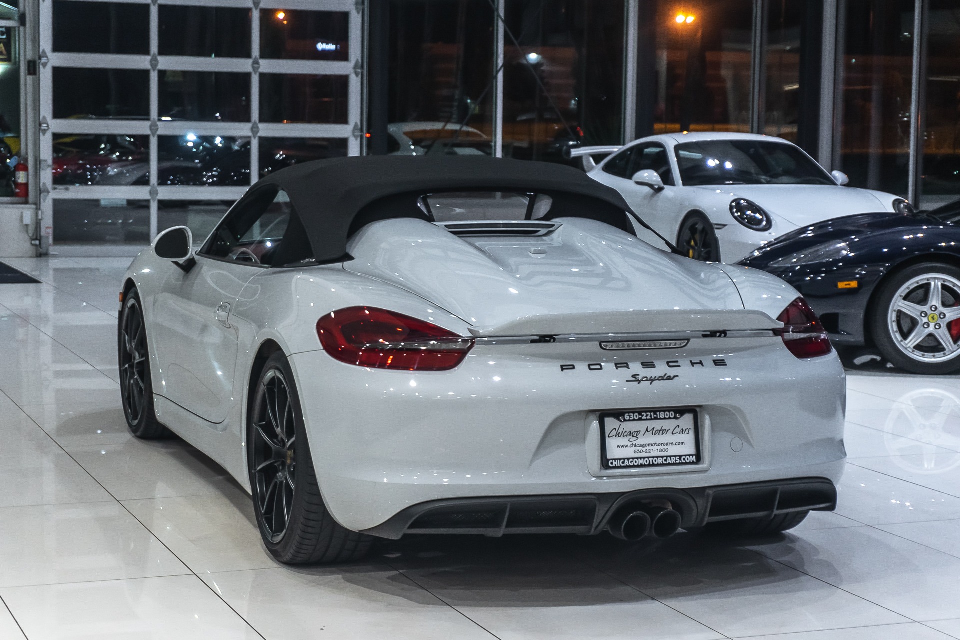 Used-2016-Porsche-Boxster-Spyder-RARE-Only-4900-Miles-Manual-Transmission-375HP