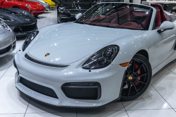 Used-2016-Porsche-Boxster-Spyder-RARE-Only-4900-Miles-Manual-Transmission-375HP