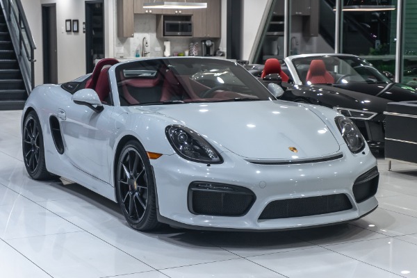 Used 2016 Porsche Boxster Spyder RARE Only 4900 Miles! Manual Transmission! 375HP! for sale Sold at Chicago Motor Cars in West Chicago IL 60185 5