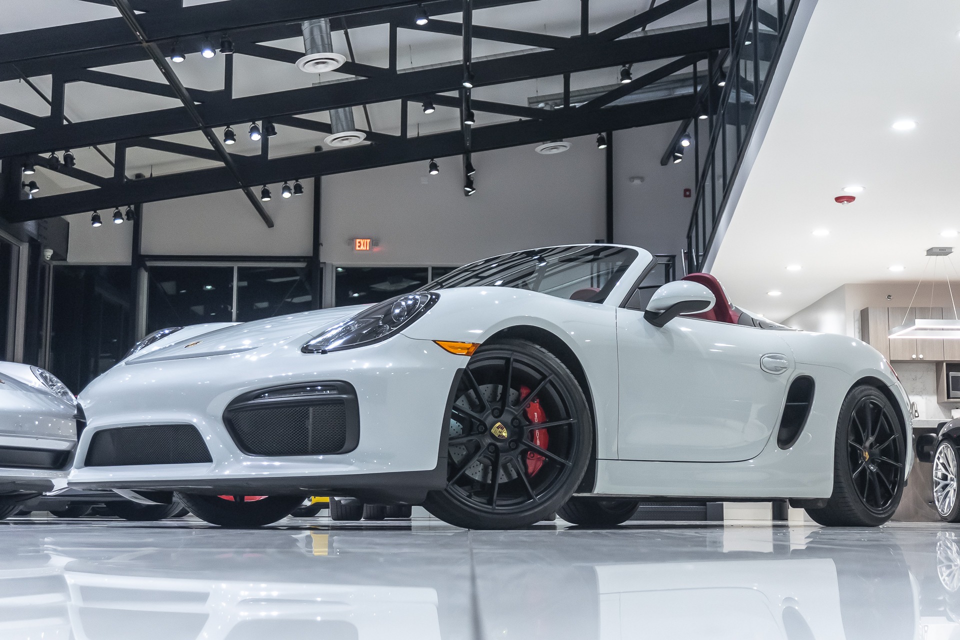 Used-2016-Porsche-Boxster-Spyder-RARE-Only-4900-Miles-Manual-Transmission-375HP