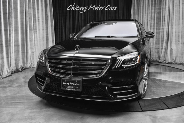 Used 2018 Mercedes-Benz S560 4 Matic Sedan MSRP $125,795+ Sport Package LOADED Black! for sale Sold at Chicago Motor Cars in West Chicago IL 60185 2