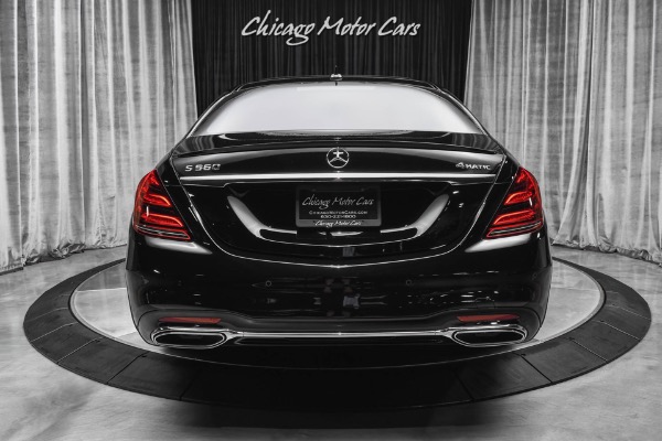 Used 2018 Mercedes-Benz S560 4 Matic Sedan MSRP $125,795+ Sport Package LOADED Black! for sale Sold at Chicago Motor Cars in West Chicago IL 60185 4