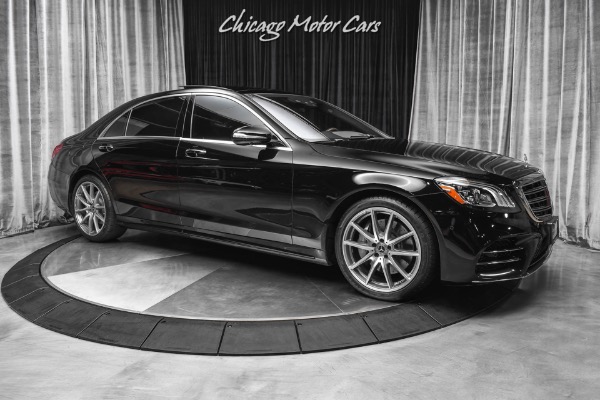 Used 2018 Mercedes-Benz S560 4 Matic Sedan MSRP $125,795+ Sport Package LOADED Black! for sale Sold at Chicago Motor Cars in West Chicago IL 60185 6