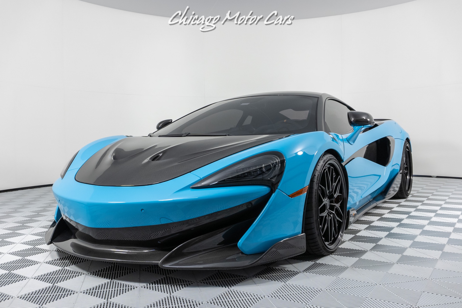 Used-2019-McLaren-600LT-COUPE-DME-STAGE-2-Fistral-Blue-Tons-of-Carbon-SENNA-Seats-320K-MSRP