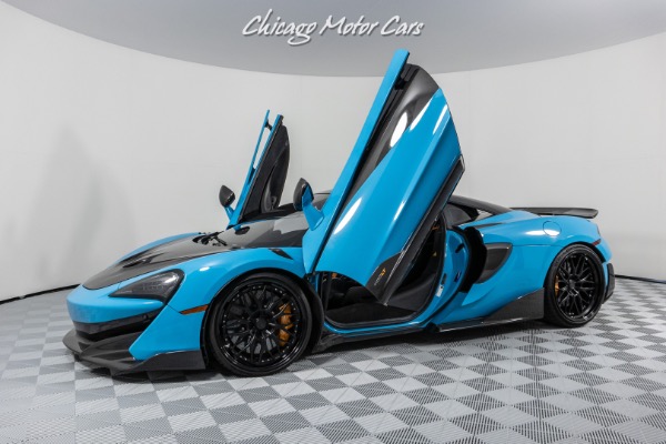 Used 2019 McLaren 600LT COUPE DME STAGE 2 Fistral Blue! Tons of