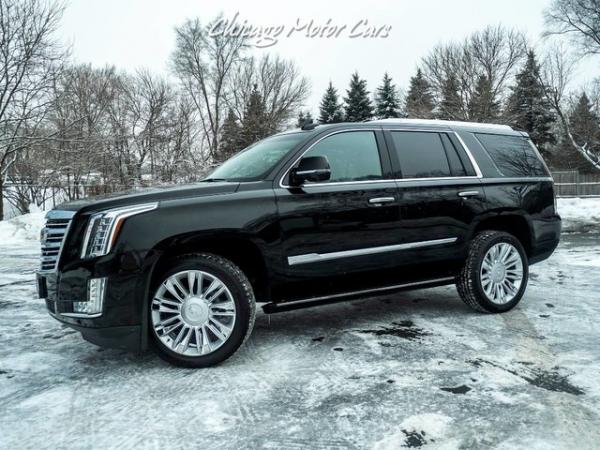 Used 2018 Cadillac Escalade Platinum AWD SUV for sale Sold at Chicago Motor Cars in West Chicago IL 60185 1