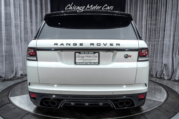 Used 2016 Land Rover Range Rover Sport V8 SVR Supercharged SUV MSRP $123K+ for sale Sold at Chicago Motor Cars in West Chicago IL 60185 4