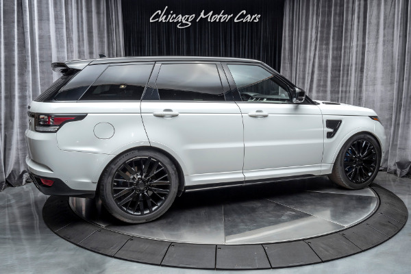Used 2016 Land Rover Range Rover Sport V8 SVR Supercharged SUV MSRP $123K+ for sale Sold at Chicago Motor Cars in West Chicago IL 60185 5
