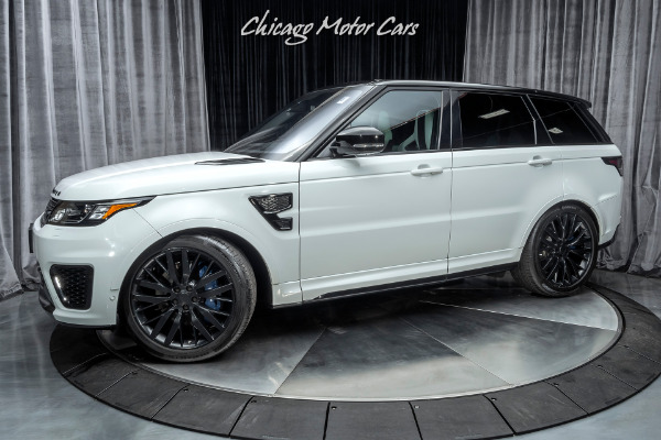 Used 2016 Land Rover Range Rover Sport V8 SVR Supercharged SUV MSRP $123K+ for sale Sold at Chicago Motor Cars in West Chicago IL 60185 1