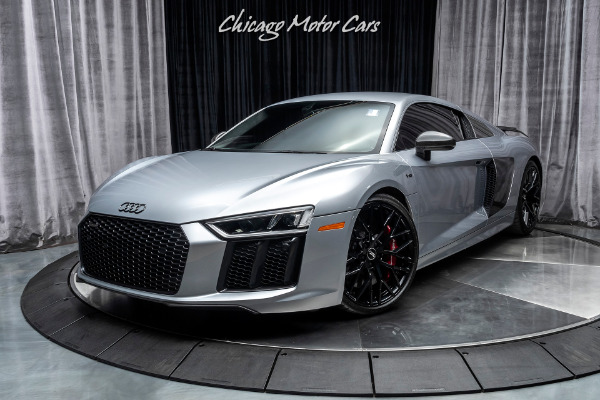 Used 2017 Audi R8 Coupe V10 plus Carbon Fiber! Audi Care! Black Factory Wheels! for sale Sold at Chicago Motor Cars in West Chicago IL 60185 2