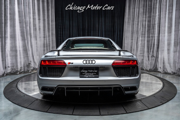 Used 2017 Audi R8 Coupe V10 plus Carbon Fiber! Audi Care! Black Factory Wheels! for sale Sold at Chicago Motor Cars in West Chicago IL 60185 4