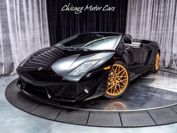 Used 2010 Lamborghini Gallardo LP560-4 Spyder Convertible for sale Sold at Chicago Motor Cars in West Chicago IL 60185 2