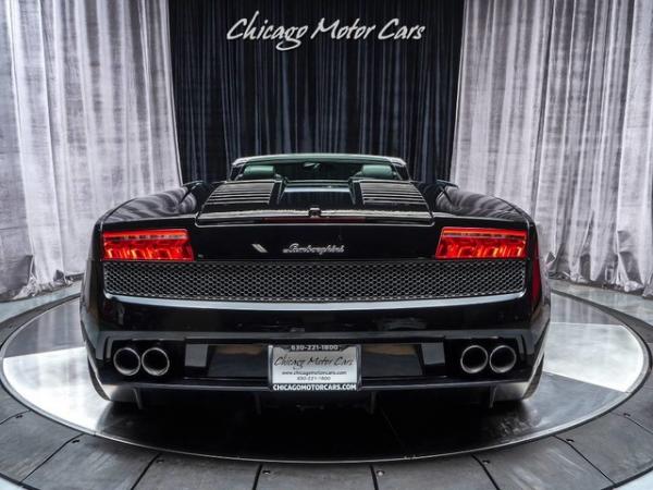 Used 2010 Lamborghini Gallardo LP560-4 Spyder Convertible for sale Sold at Chicago Motor Cars in West Chicago IL 60185 4