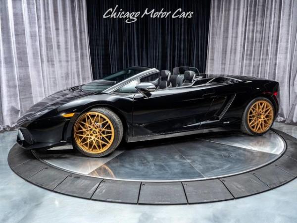 Used 2010 Lamborghini Gallardo LP560-4 Spyder Convertible for sale Sold at Chicago Motor Cars in West Chicago IL 60185 1