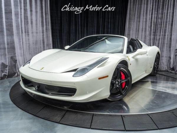 Used 2013 Ferrari 458 Spider Convertible for sale Sold at Chicago Motor Cars in West Chicago IL 60185 2