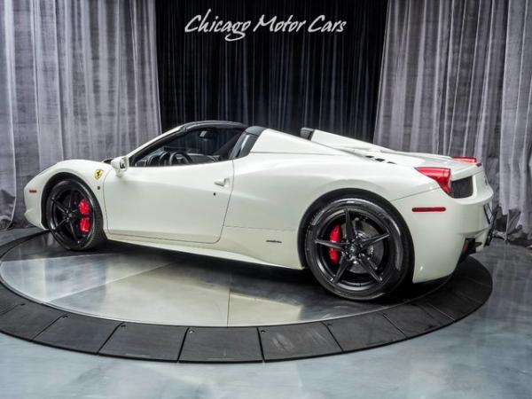 Used 2013 Ferrari 458 Spider Convertible for sale Sold at Chicago Motor Cars in West Chicago IL 60185 3