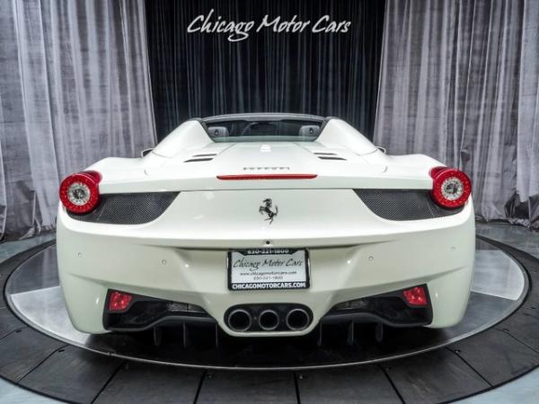 Used 2013 Ferrari 458 Spider Convertible for sale Sold at Chicago Motor Cars in West Chicago IL 60185 4
