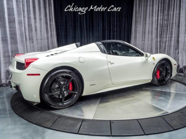 Used 2013 Ferrari 458 Spider Convertible for sale Sold at Chicago Motor Cars in West Chicago IL 60185 5