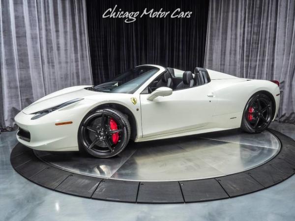 Used 2013 Ferrari 458 Spider Convertible for sale Sold at Chicago Motor Cars in West Chicago IL 60185 1
