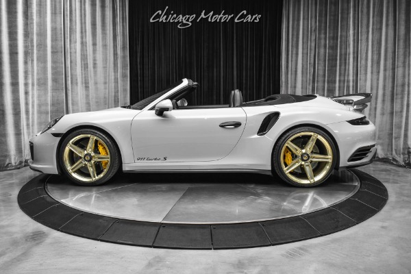 New-2017-Porsche-911-Turbo-S-Cabriolet-Convertible-MSRP-224K-PTS-Fashion-Gray-LOADED