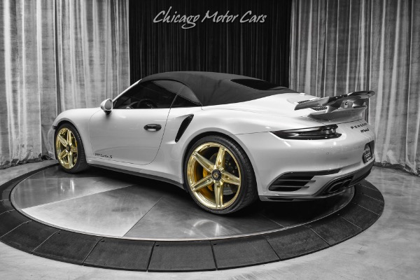 New-2017-Porsche-911-Turbo-S-Cabriolet-Convertible-MSRP-224K-PTS-Fashion-Gray-LOADED
