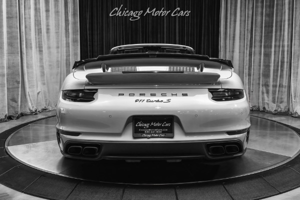 New 2017 Porsche 911 Turbo S Cabriolet Convertible MSRP $224K+ PTS Fashion Gray! LOADED! for sale Sold at Chicago Motor Cars in West Chicago IL 60185 4