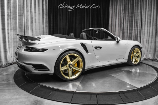 New 2017 Porsche 911 Turbo S Cabriolet Convertible MSRP $224K+ PTS Fashion Gray! LOADED! for sale Sold at Chicago Motor Cars in West Chicago IL 60185 5