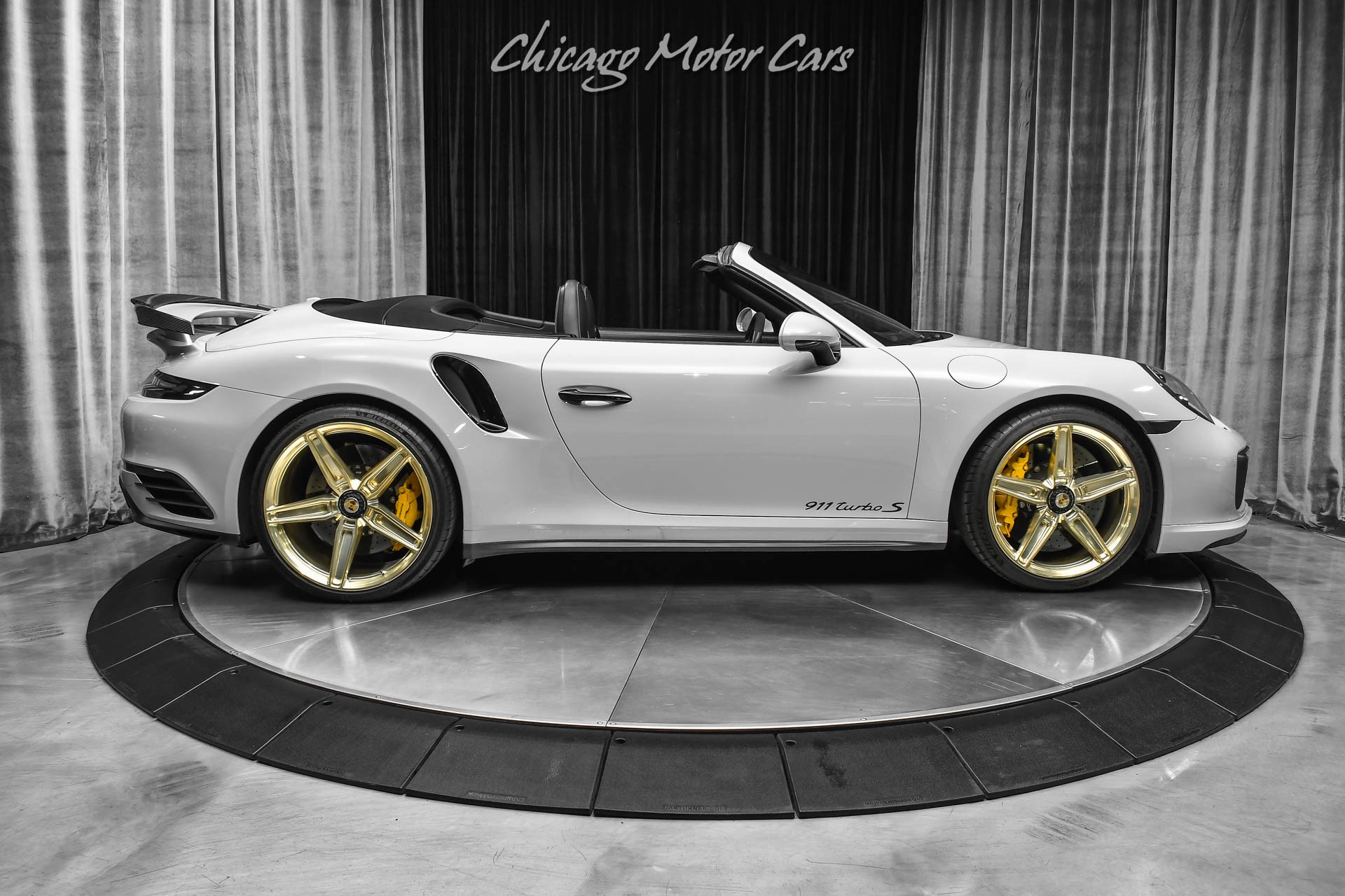 New-2017-Porsche-911-Turbo-S-Cabriolet-Convertible-MSRP-224K-PTS-Fashion-Gray-LOADED