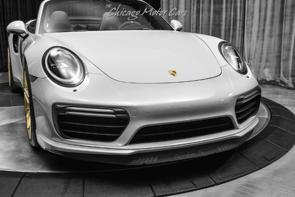 New-2017-Porsche-911-Turbo-S-Cabriolet-Convertible-MSRP-224K-PTS-Fashion-Gray-LOADED