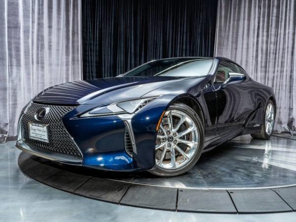 Used 2018 Lexus LC 500h Coupe MSRP $101,445+ for sale Sold at Chicago Motor Cars in West Chicago IL 60185 2
