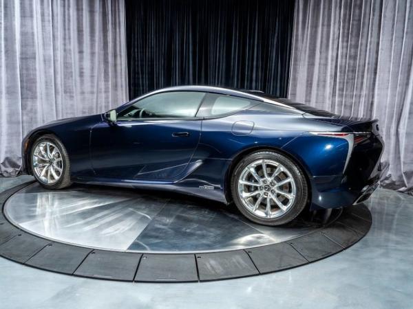 Used 2018 Lexus LC 500h Coupe MSRP $101,445+ for sale Sold at Chicago Motor Cars in West Chicago IL 60185 3