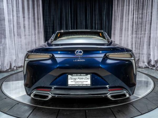 Used 2018 Lexus LC 500h Coupe MSRP $101,445+ for sale Sold at Chicago Motor Cars in West Chicago IL 60185 4