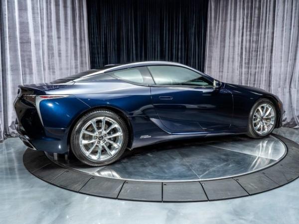 Used 2018 Lexus LC 500h Coupe MSRP $101,445+ for sale Sold at Chicago Motor Cars in West Chicago IL 60185 5
