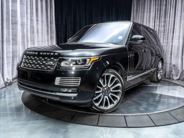 Used 2017 Land Rover Range Rover SV Autobiography LWB MSRP $205,905+ for sale Sold at Chicago Motor Cars in West Chicago IL 60185 2