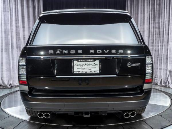 Used 2017 Land Rover Range Rover SV Autobiography LWB MSRP $205,905+ for sale Sold at Chicago Motor Cars in West Chicago IL 60185 4