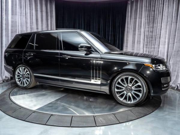 Used 2017 Land Rover Range Rover SV Autobiography LWB MSRP $205,905+ for sale Sold at Chicago Motor Cars in West Chicago IL 60185 6